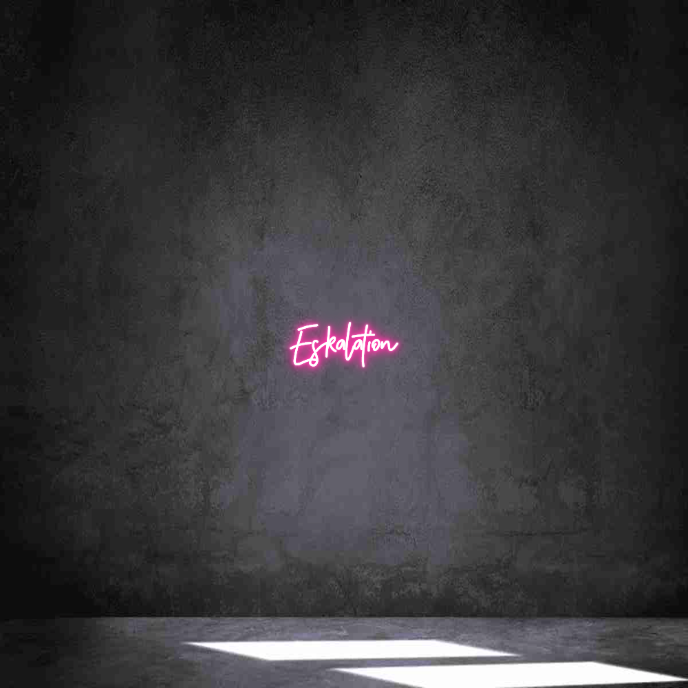 Individuelles Neon: Eskalation