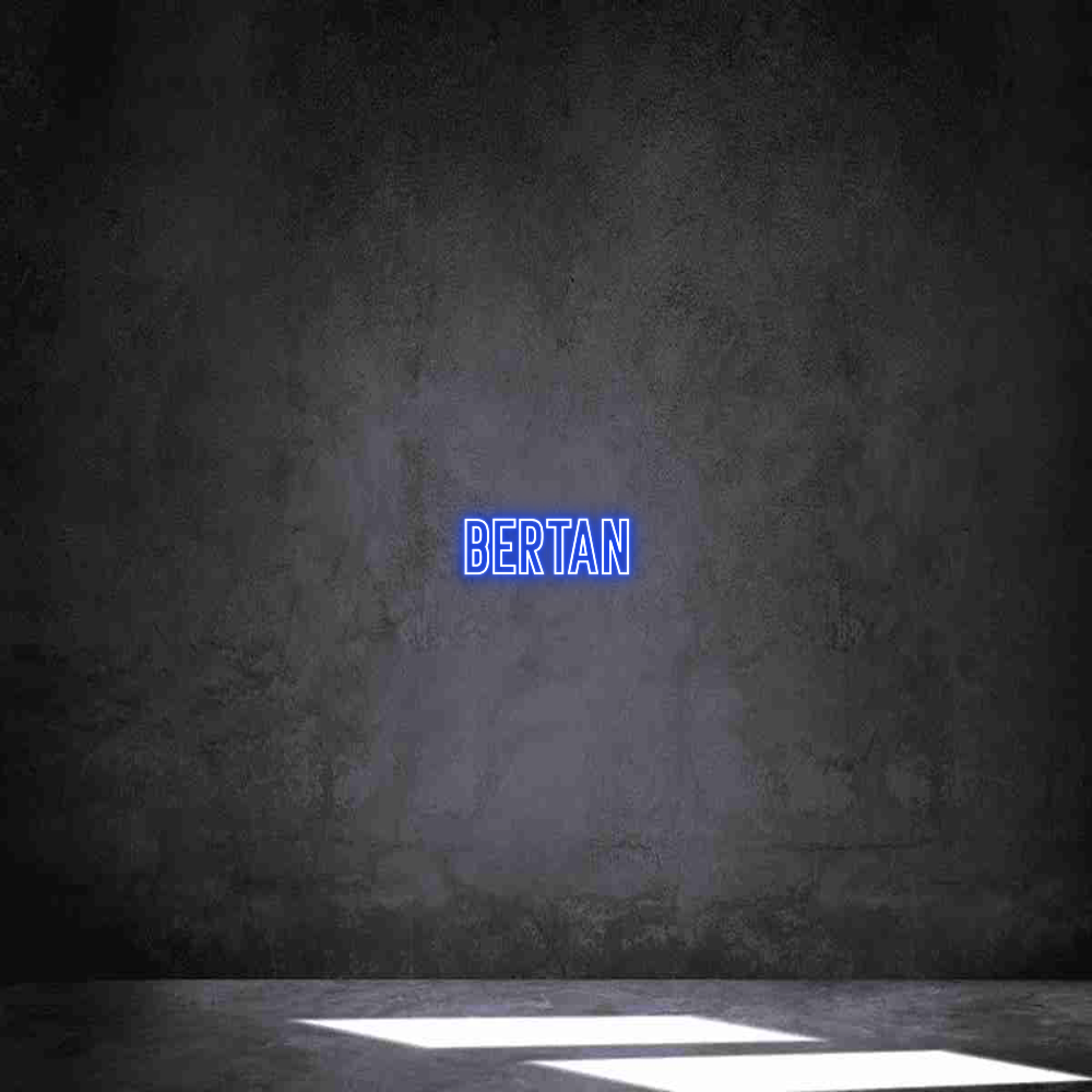 Individuelles Neon: Bertan