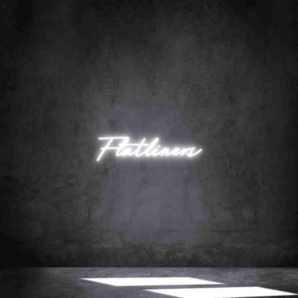 Individuelles Neon: Flatliners