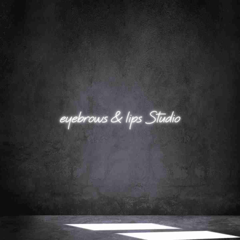 Individuelles Neon: eyebrows & li...