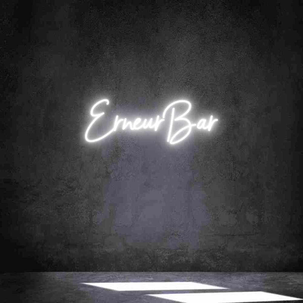 Individuelles Neon: ErneurBar