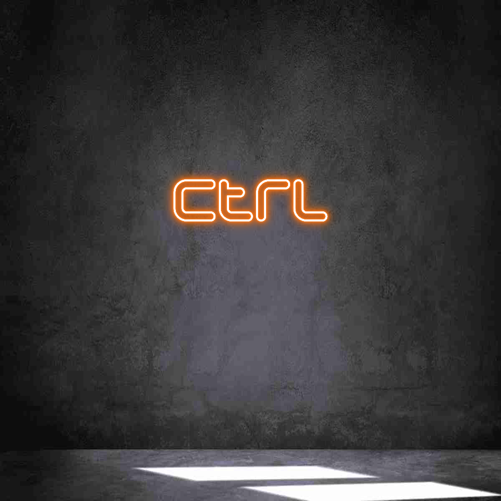 Individuelles Neon: ctrl