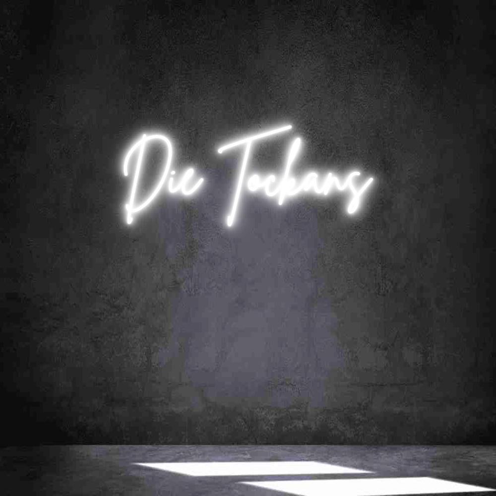 Individuelles Neon: Die Tockans