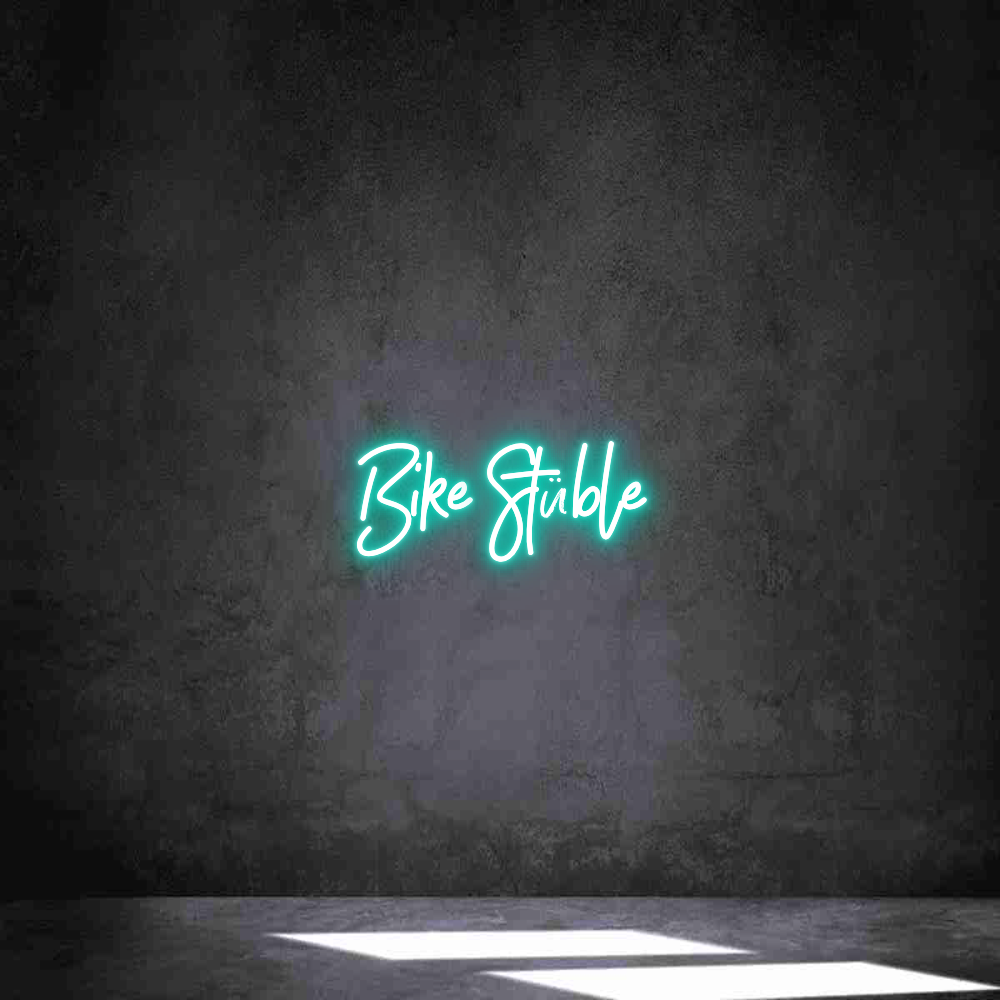 Individuelles Neon: Bike Stüble