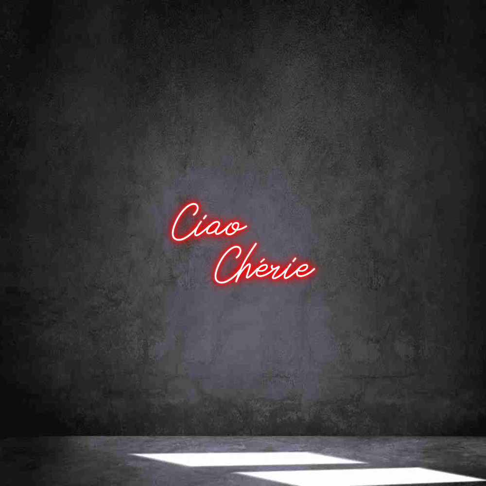 Individuelles Neon: Ciao
    Ché...