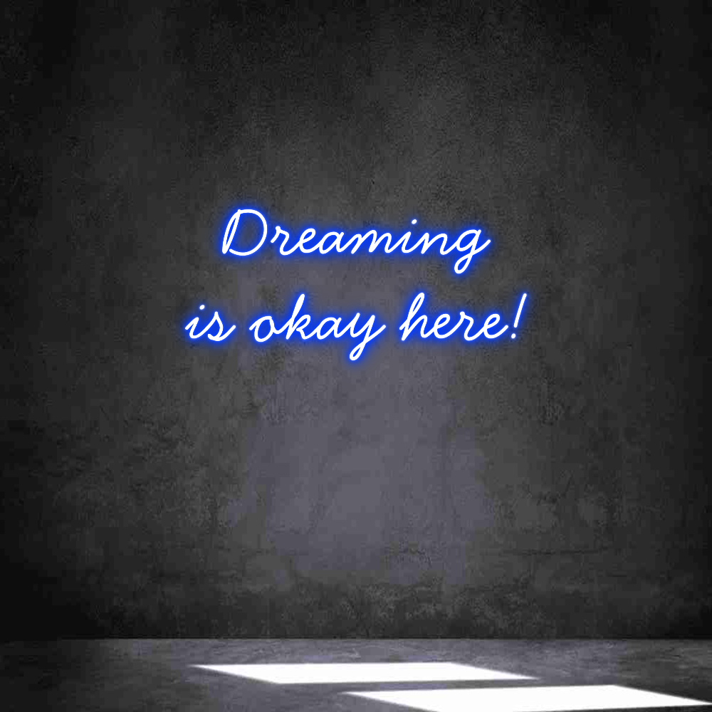 Individuelles Neon: Dreaming
is ...