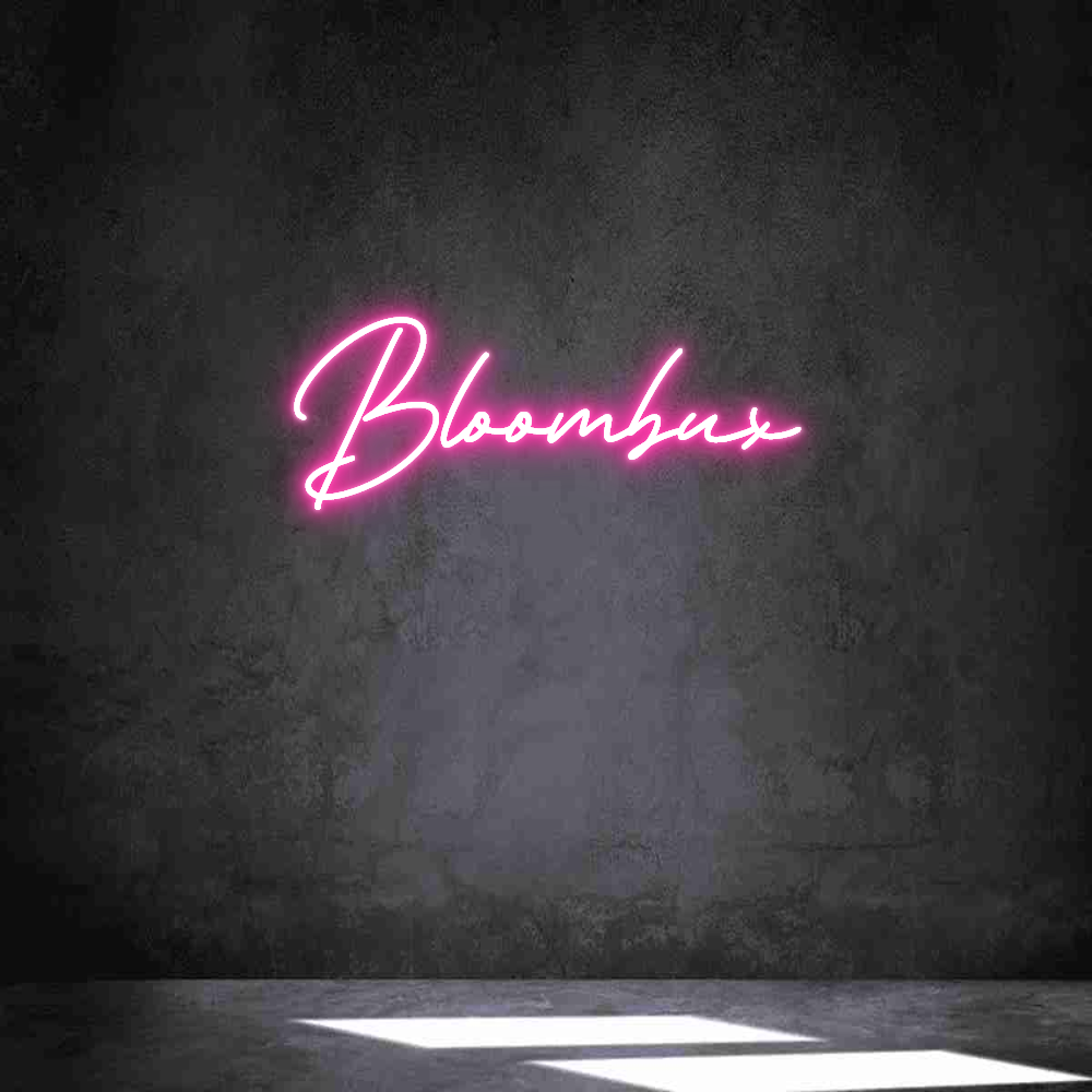 Individuelles Neon: Bloombux