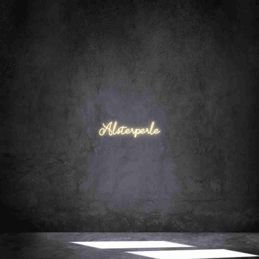 Individuelles Neon: Alsterperle