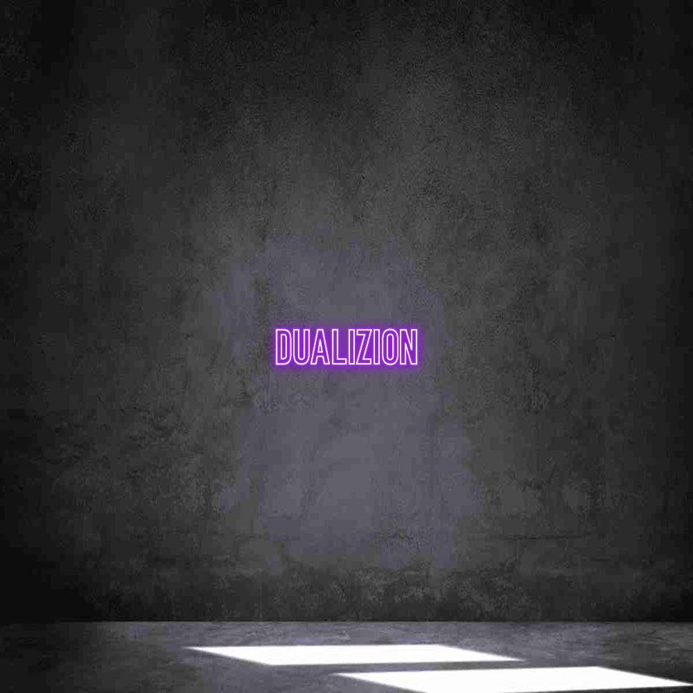 Individuelles Neon: Dualizion