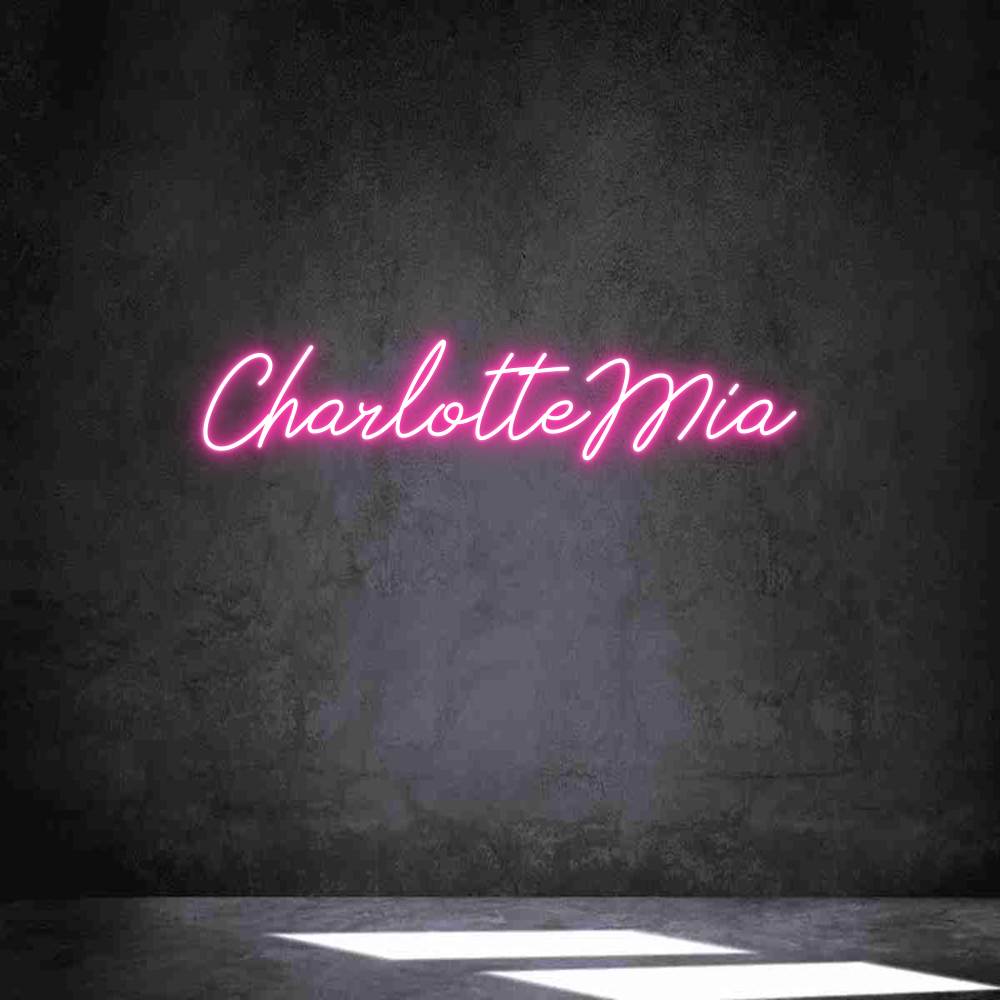 Individuelles Neon: CharlotteMia