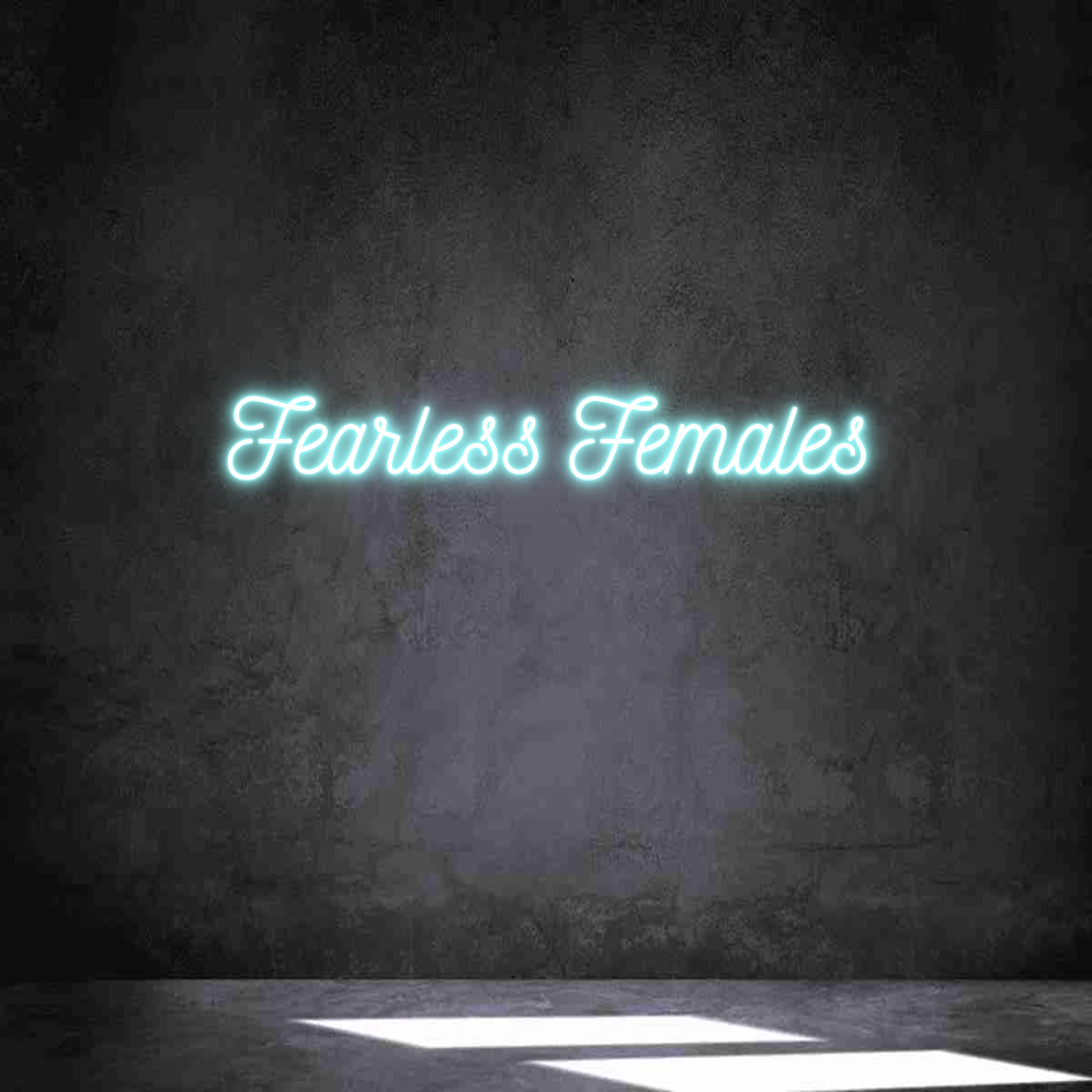Individuelles Neon: Fearless Fema...
