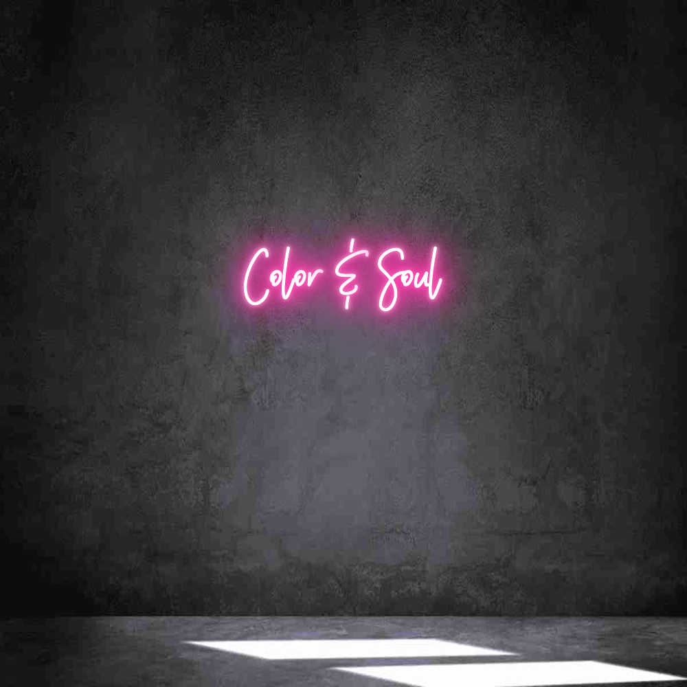 Individuelles Neon: Color & Soul