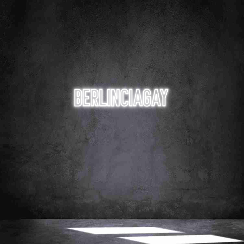Individuelles Neon: BERLINCIAGAY