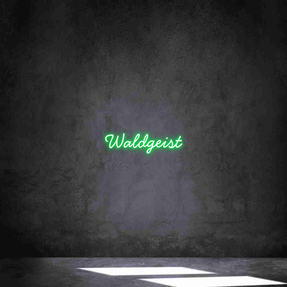 Individuelles Neon: Waldgeist