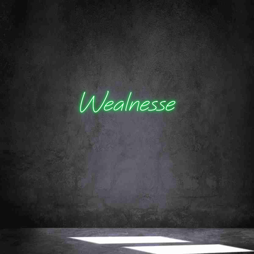 Individuelles Neon: Wealnesse