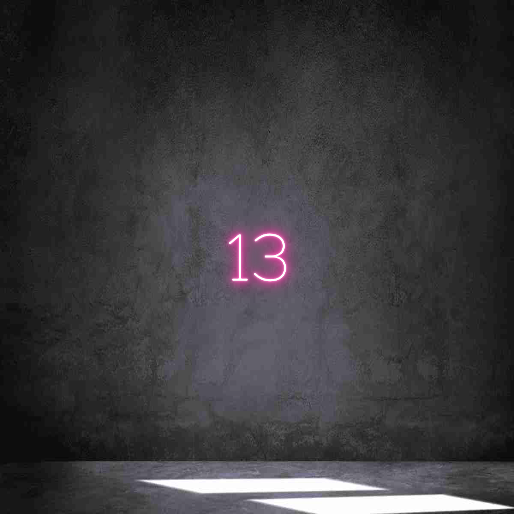 Individuelles Neon: 13
