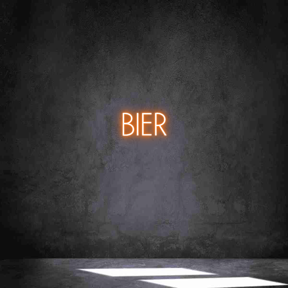 Individuelles Neon: BIER