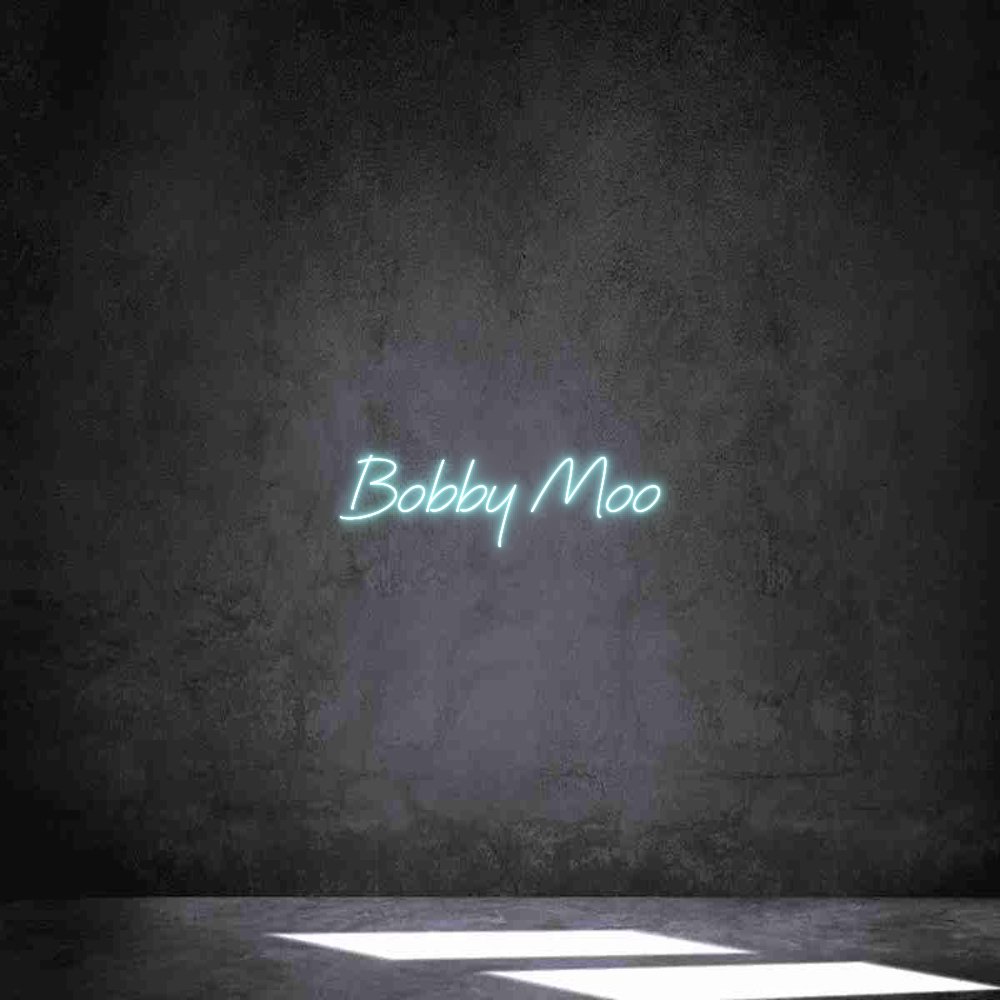 Individuelles Neon: Bobby Moo