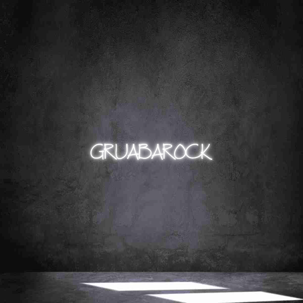 Individuelles Neon: GRUABAROCK