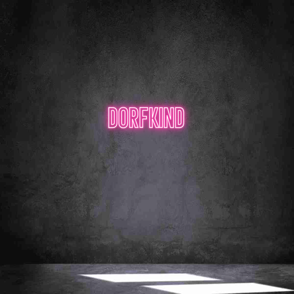 Individuelles Neon: DORFKIND