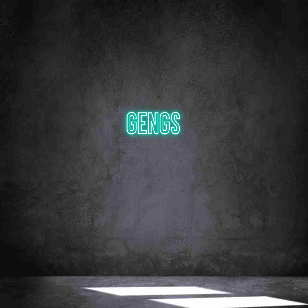 Individuelles Neon: Gengs