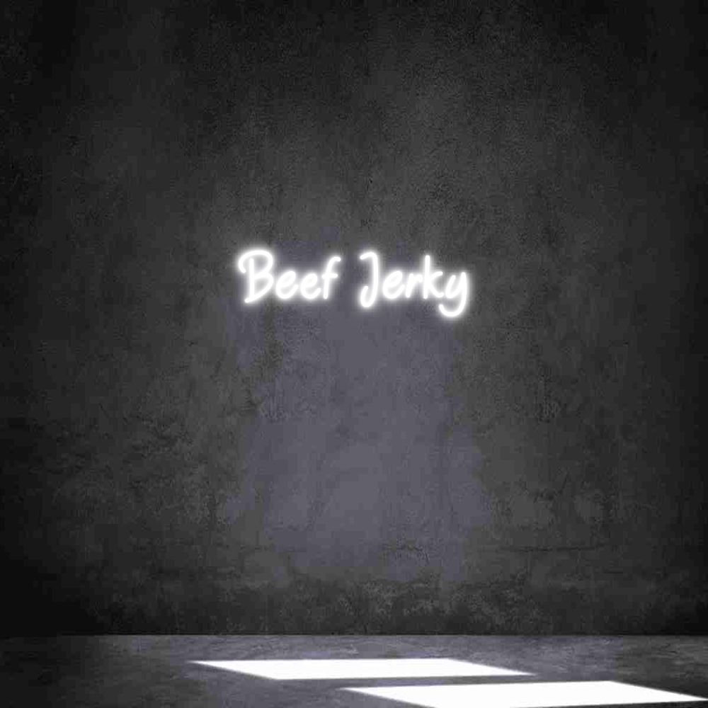 Individuelles Neon: Beef Jerky