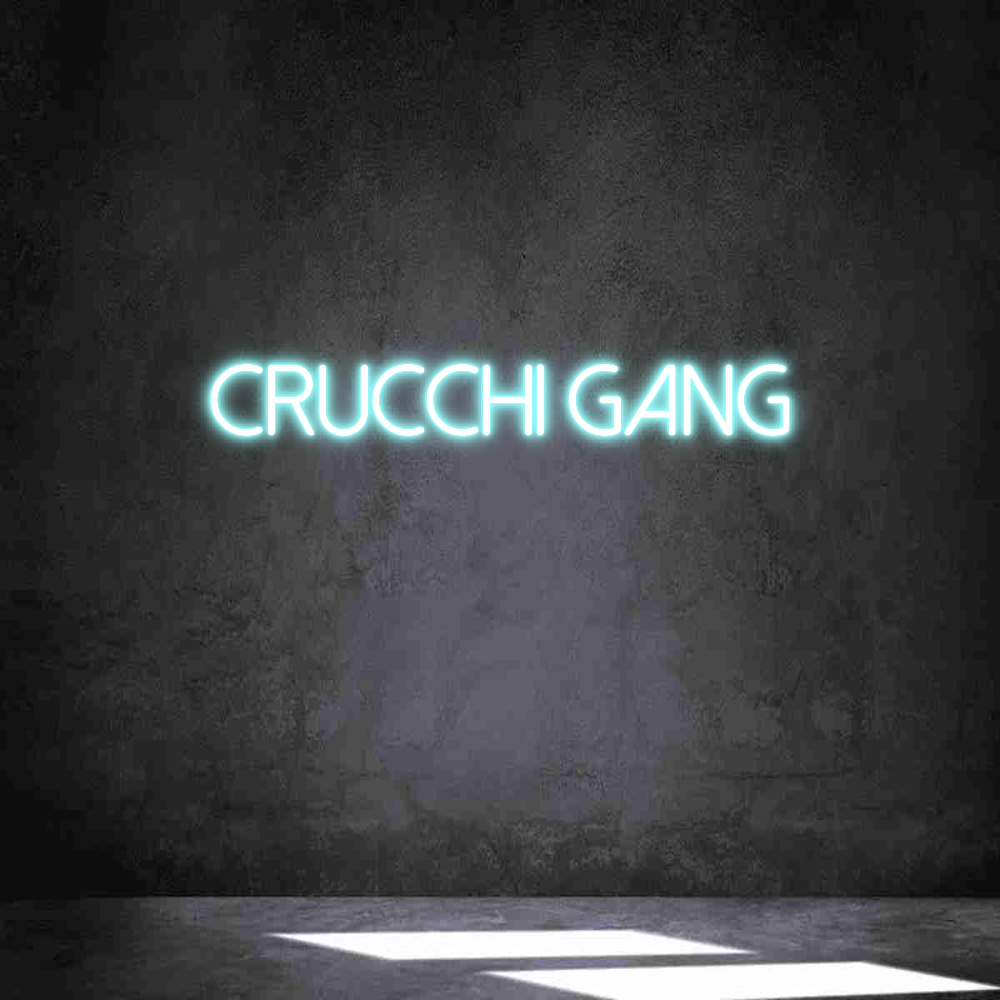 Individuelles Neon: Crucchi Gang