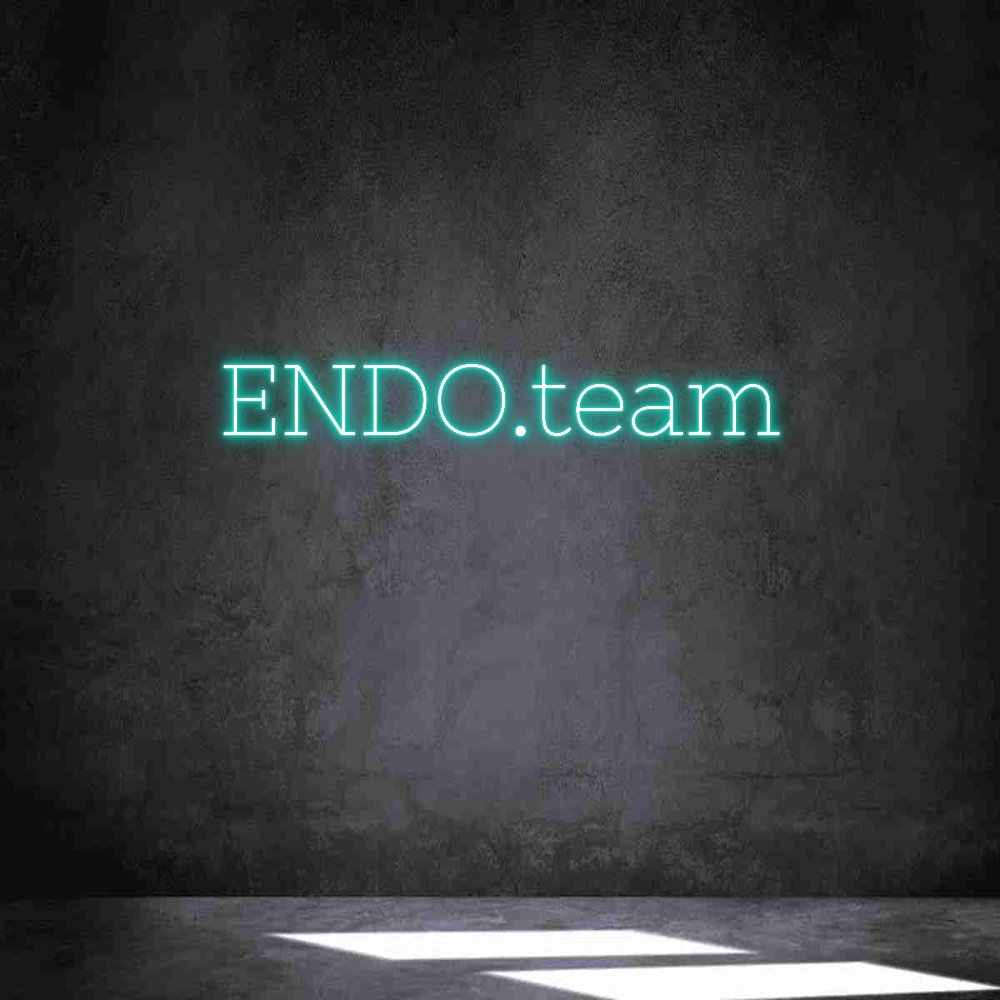 Individuelles Neon: ENDO.team