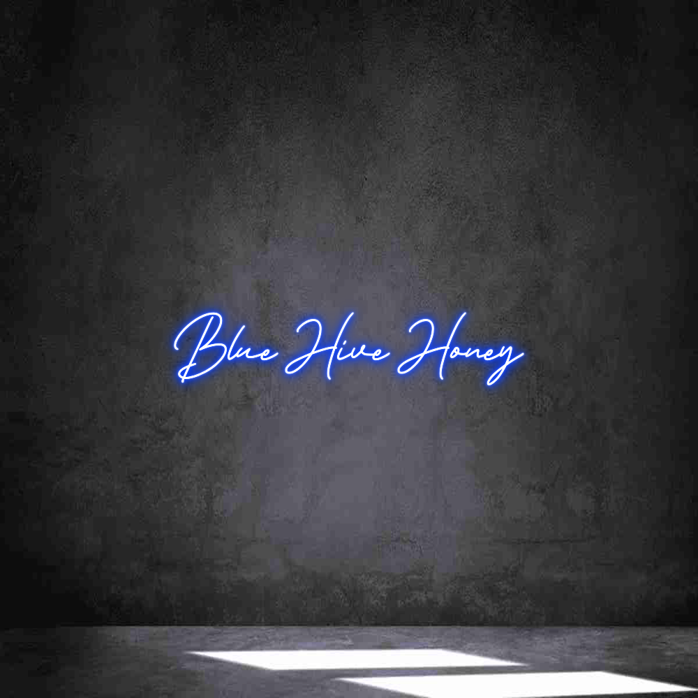 Individuelles Neon: Blue Hive Honey