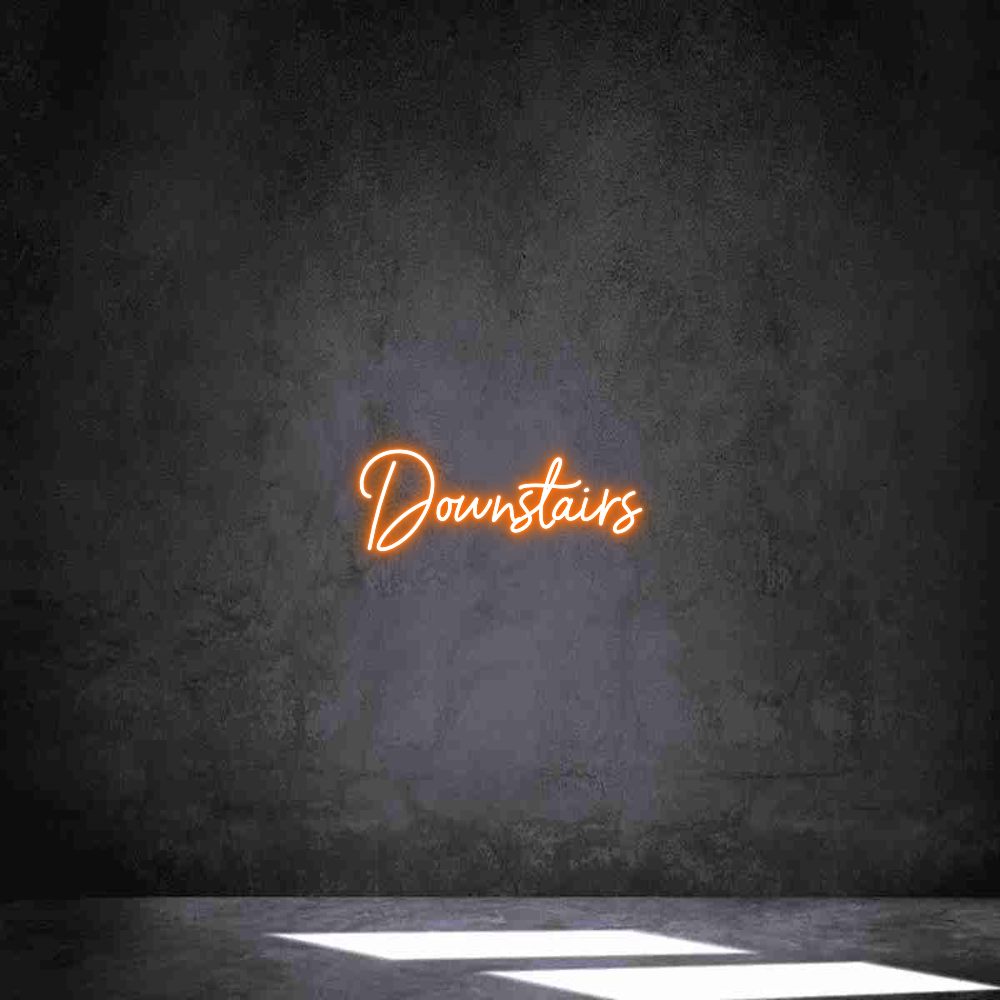 Individuelles Neon: Downstairs