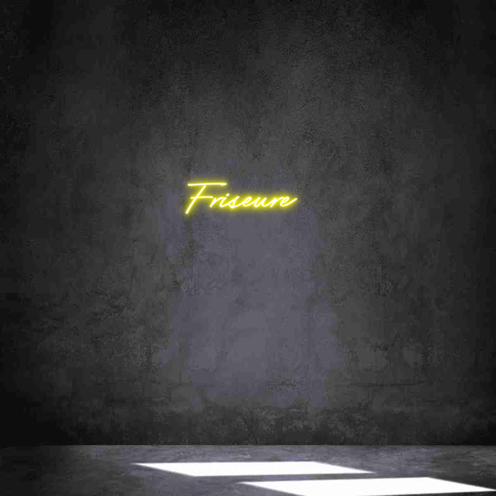 Individuelles Neon: Friseure
