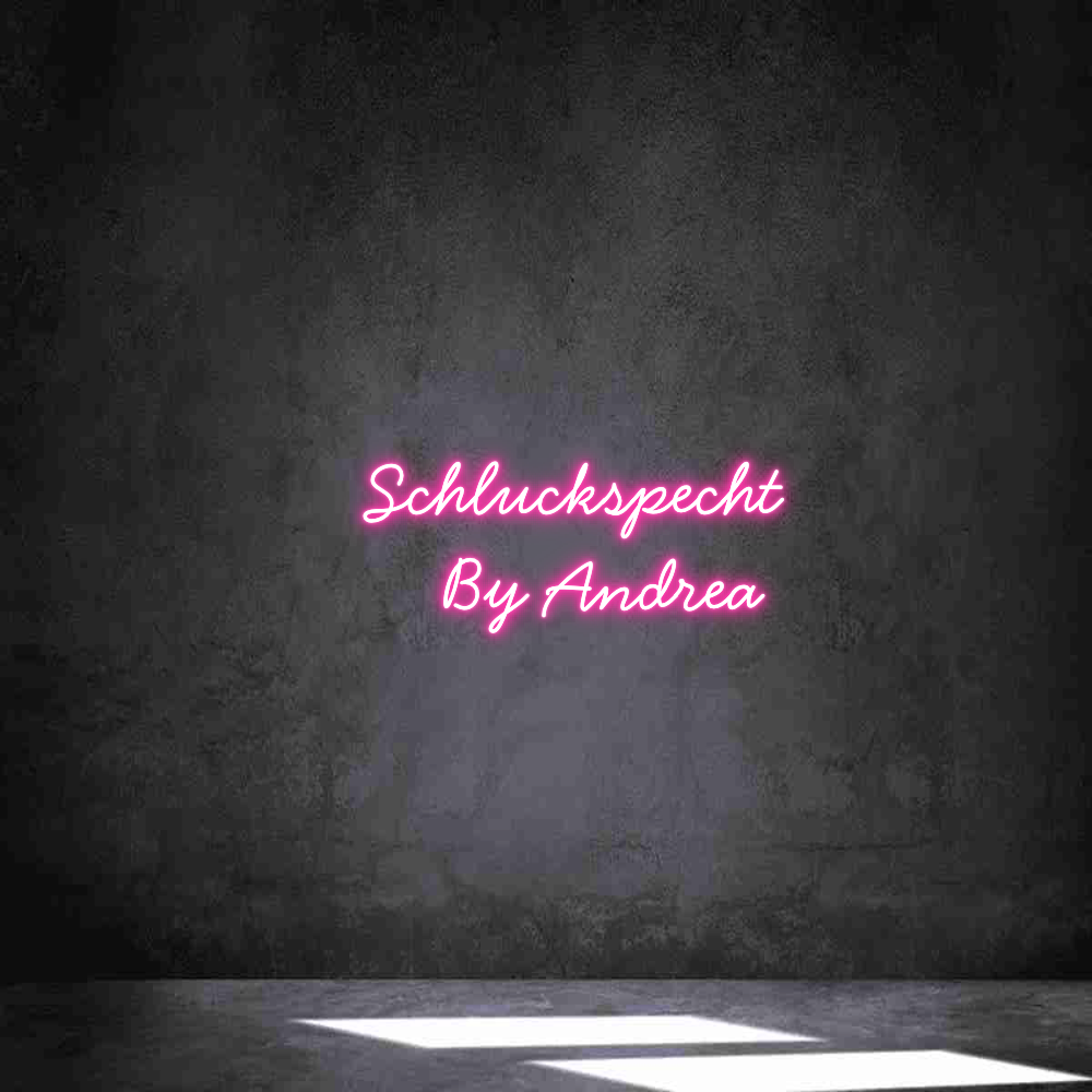 Individuelles Neon:    Schluckspe...