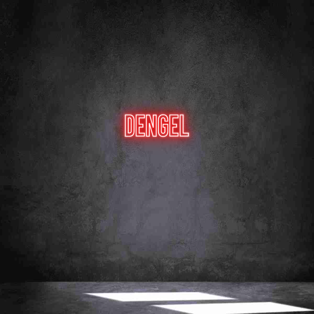 Individuelles Neon: Dengel