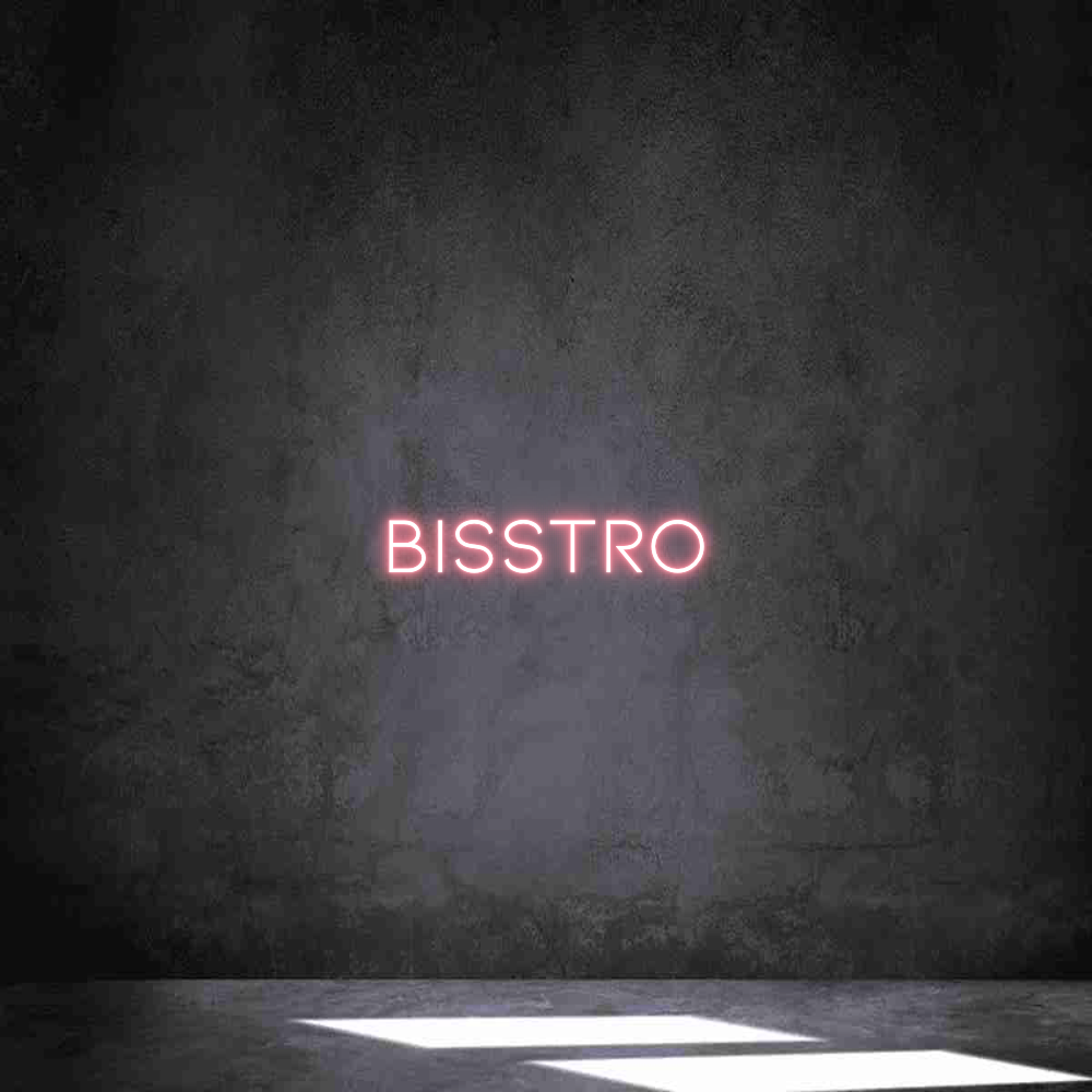 Individuelles Neon: Bisstro