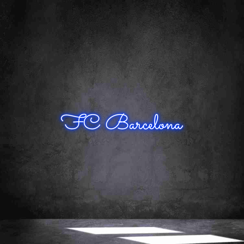 Individuelles Neon: FC Barcelona