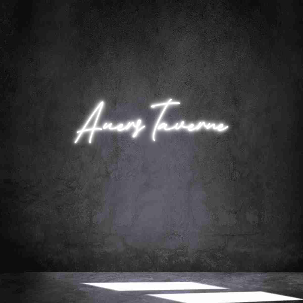 Individuelles Neon: Auers Taverne