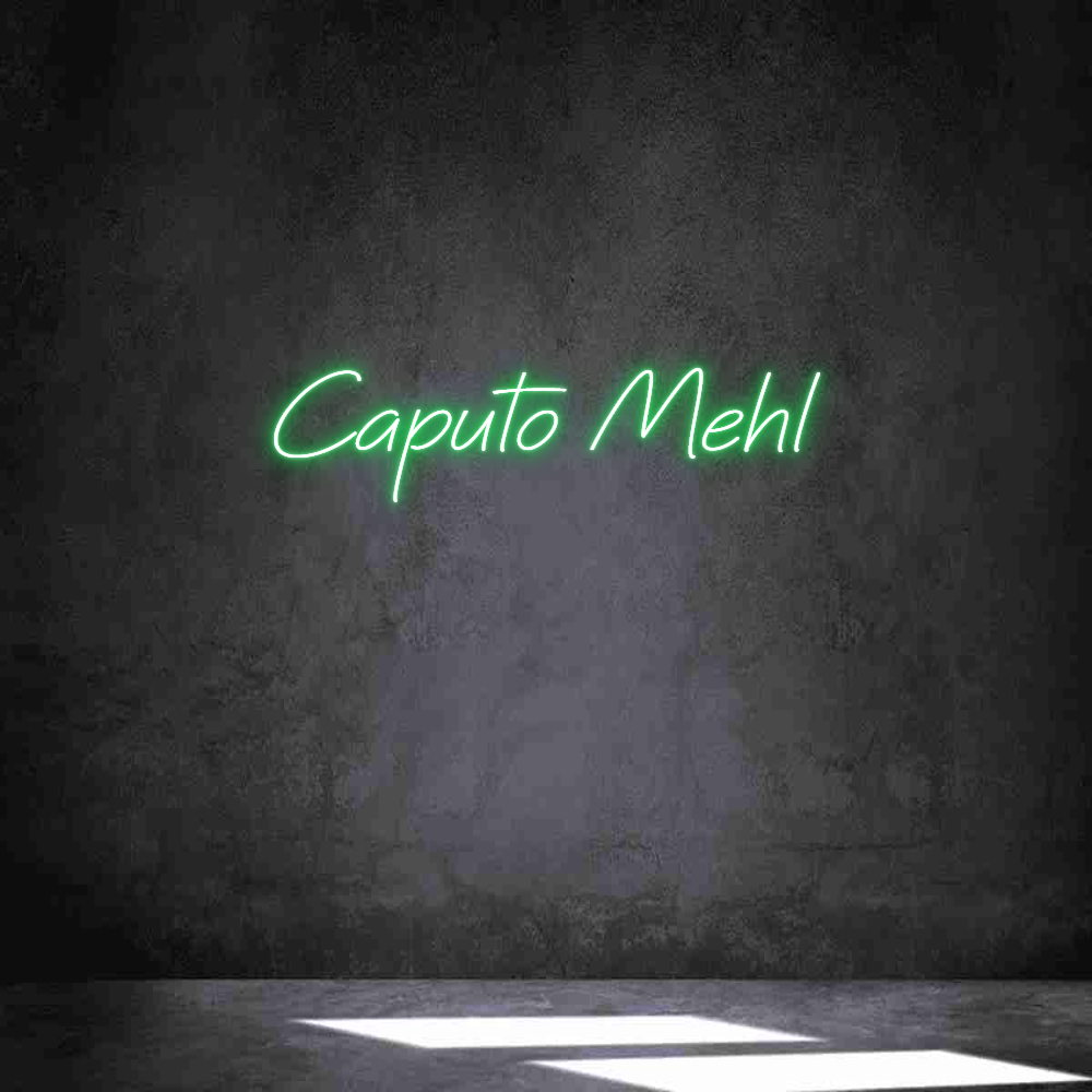 Individuelles Neon: Caputo Mehl