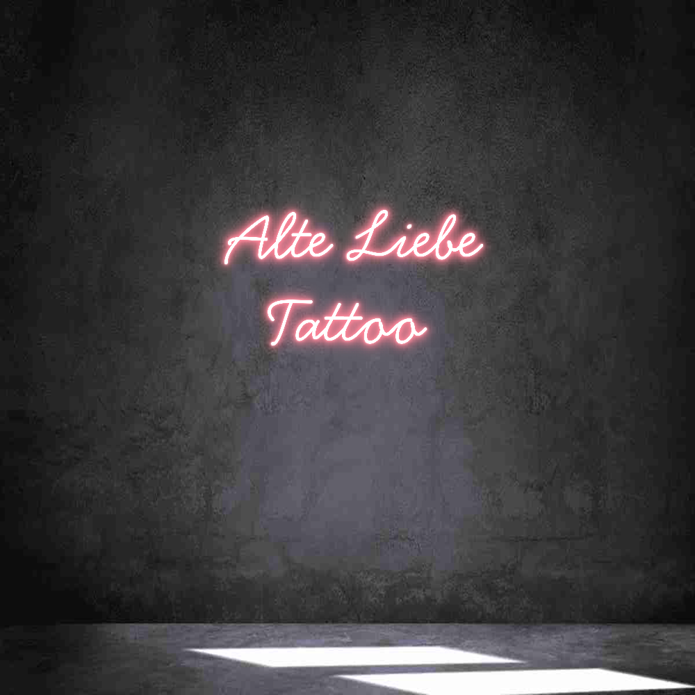 Individuelles Neon:  Alte Liebe
...