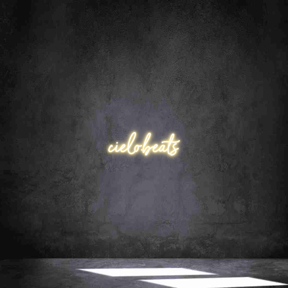 Individuelles Neon: cielo.beats