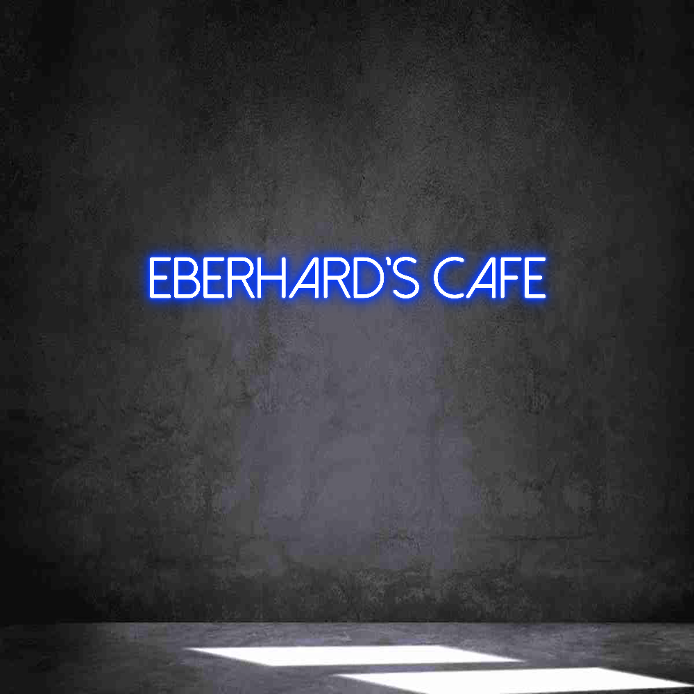 Individuelles Neon: Eberhard’s Cafe