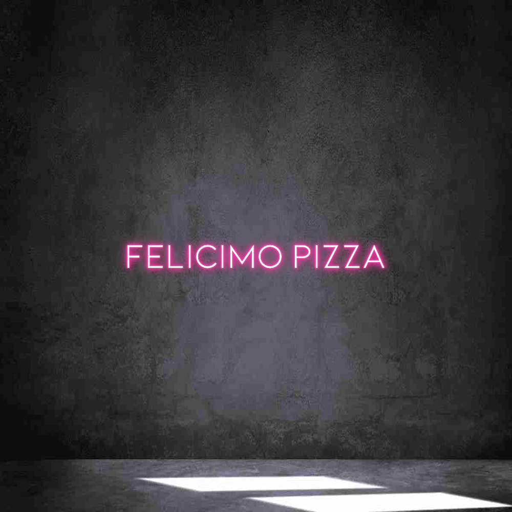 Individuelles Neon: Felicimo Pizza