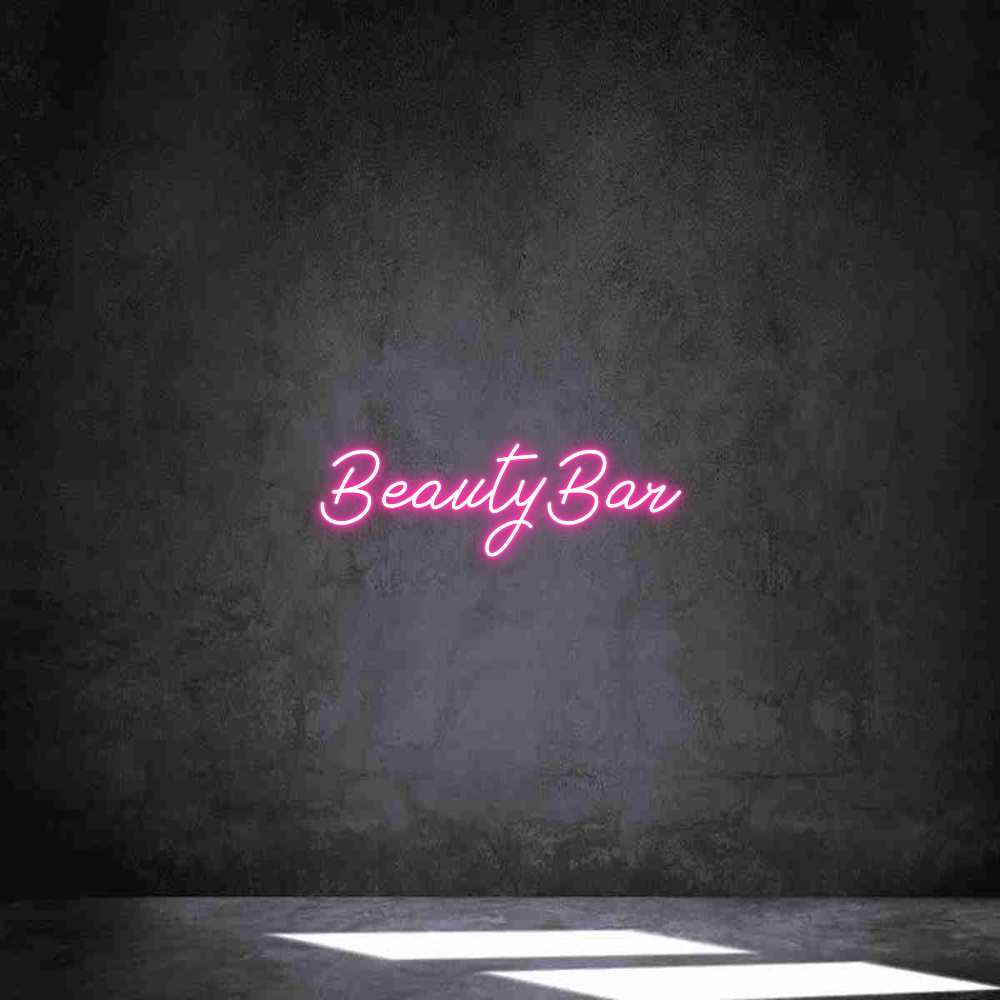 Individuelles Neon: BeautyBar