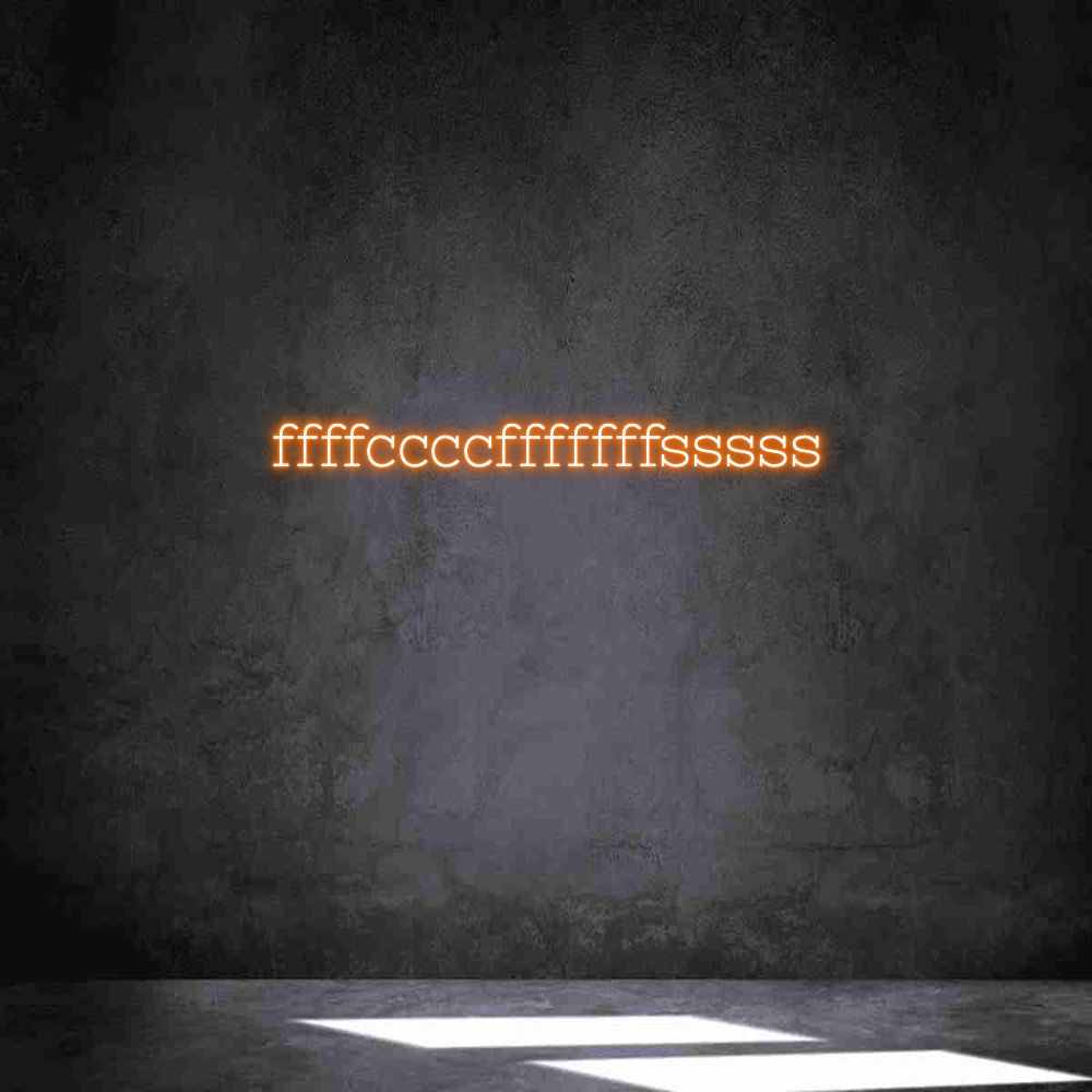 Individuelles Neon: ffffccccfffff...