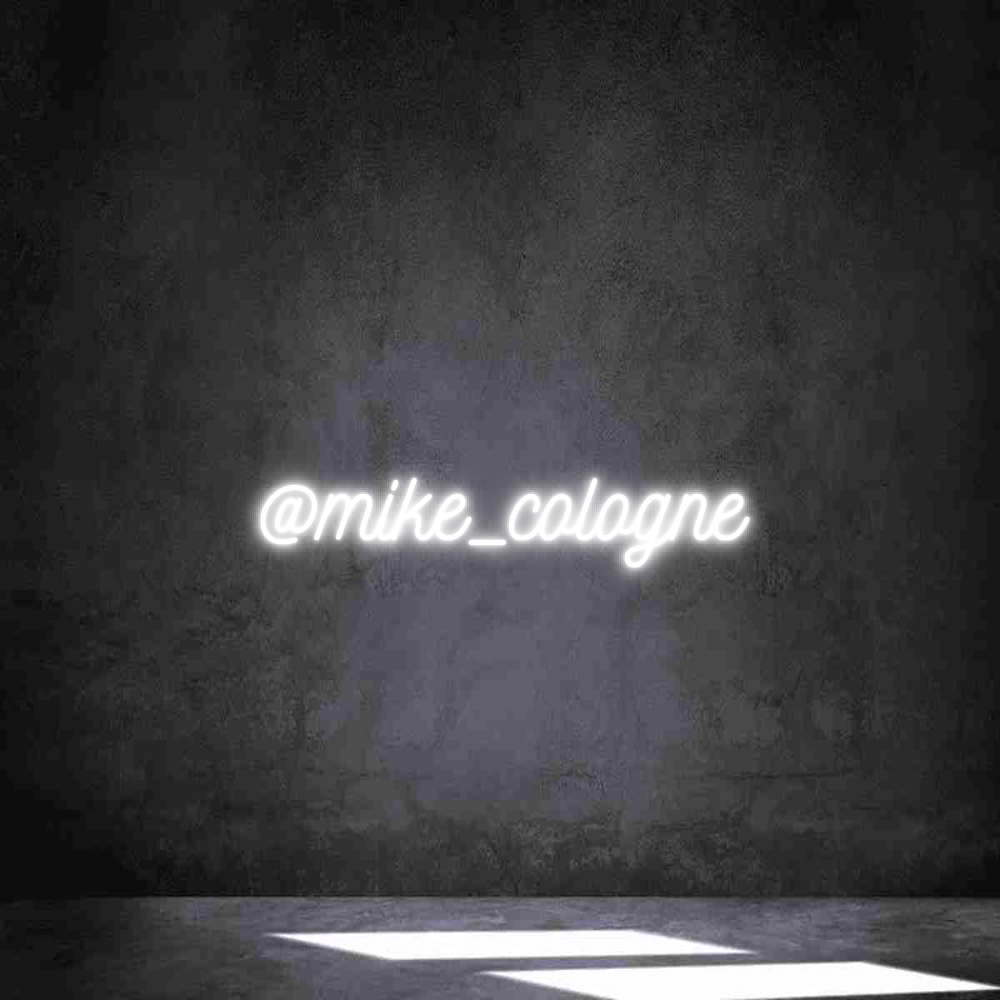 Individuelles Neon: @mike_cologne