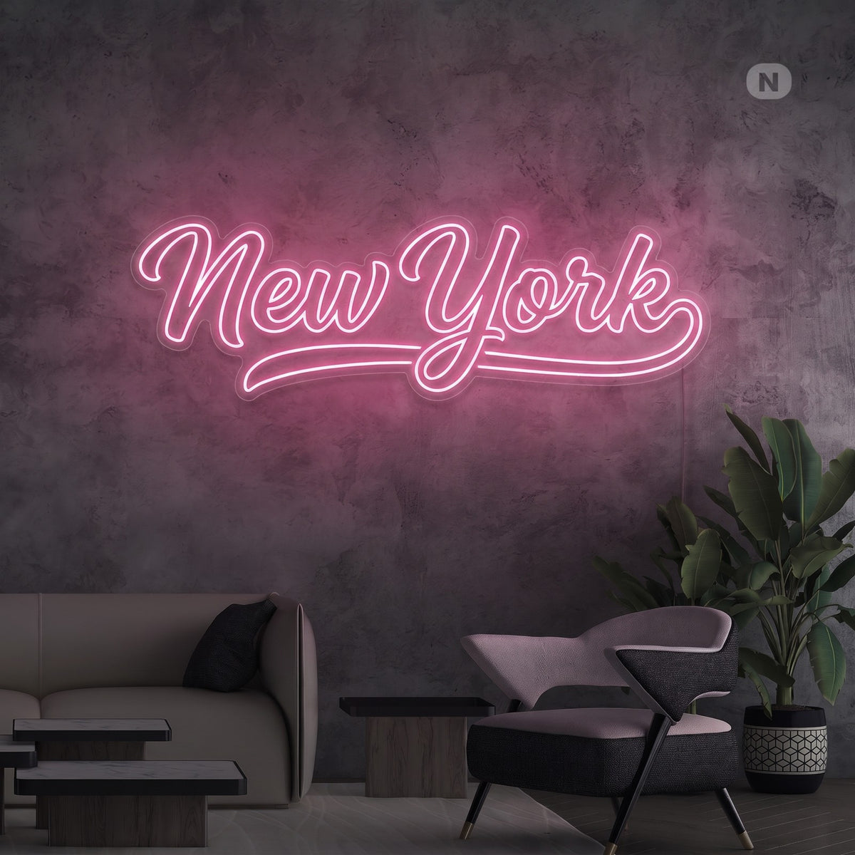 Toilet neon sign