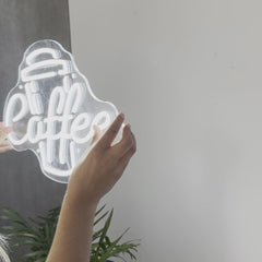 Neon Schild Coffee