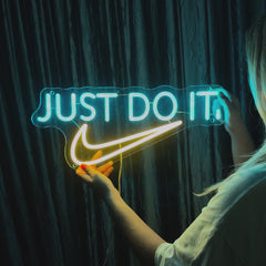 Neon Schild Just do it