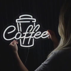 Neon Schild Coffee