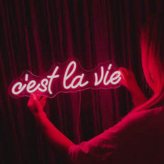 Neon Schild cestlavie