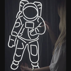 Neon Schild Astronaut